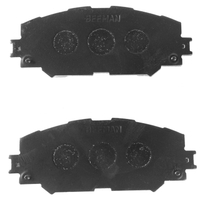 Auto part disc semi metal front brake pad for Toyota Priu V 2012-2014 D2274/A742WK
