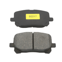 Semi metal quality Suzaku brake pad for Toyota Matrix 2007-2008 D2217/A667WK